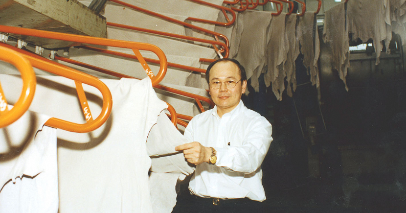 HTL’s group CEO and founder Phua Yong Tat (pictured above in a photo taken at the company’s tannery in 1998) laid the foundation for the company’s global presence with his early focus on leather craftsmanship.