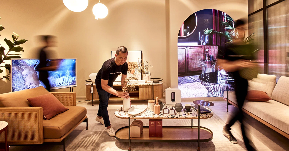 Although established in 1972, Koda, which is behind retail brand Commune (pictured) only began getting serious about sustainability in 2019 after joining EnterpriseSG's Scale-Up programme. PHOTO: SPH MEDIA