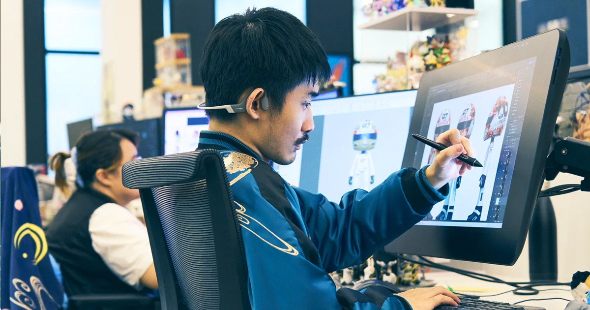 A standout from Mighty Jaxx’s special projects team is its Formula 1 collection, which senior 3D artist Ian Ng (above) is working on – the company’s first sports figurine line. PHOTO: SPH MEDIA