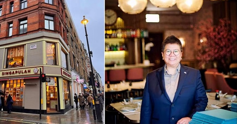Singapulah, a 100-seat restaurant opened by Ms Ellen Chew in Shaftesbury Avenue in Soho